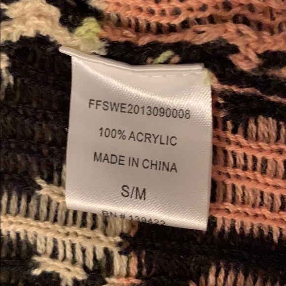 Patterned Tobi open sweater - Picture 4 of 4